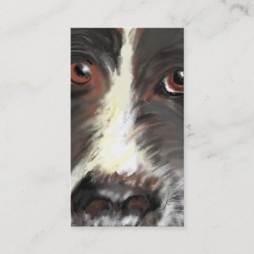 Customizable Business Card, Border Collie Rescue