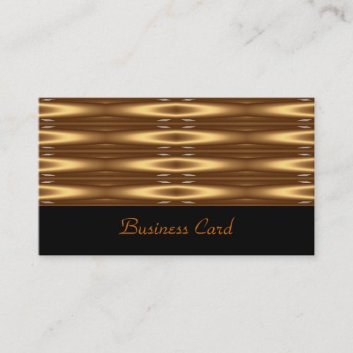 Business Card Bronze Gold