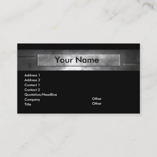 Customizable business_card business card templates