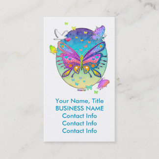 Business Card - BUTTERFLY POP ART