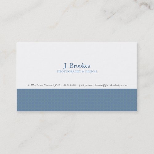 Business Card | By Design |blu