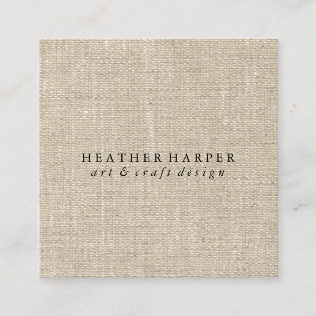 Business Card - Canvas (Front)