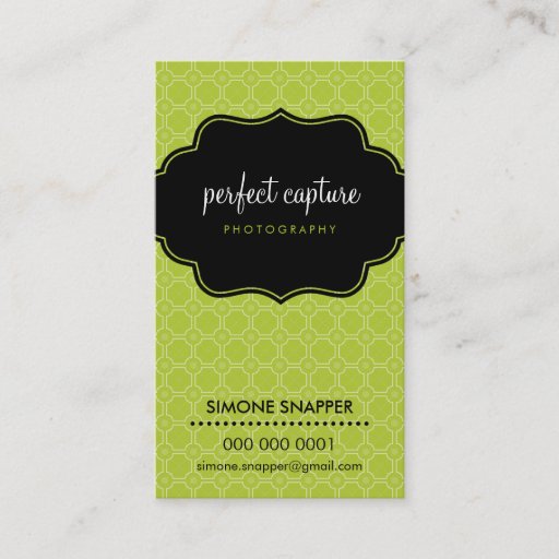 Customizable BUSINESS CARD :: captured 1 P