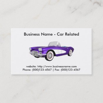 Business Card: Cars / Automotive Business Card by spiritswitchboard at Zazzle