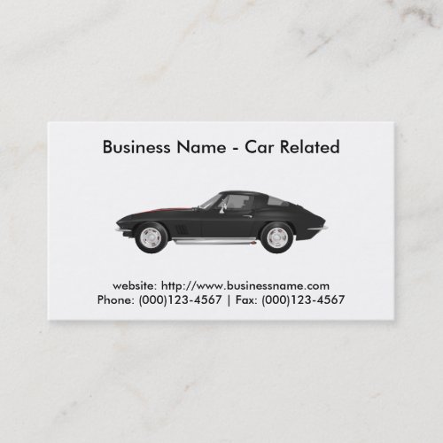 Business Card Cars  Automotive Business Card