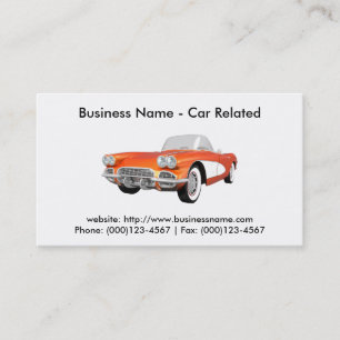 Business Card: Cars / Automotive Card