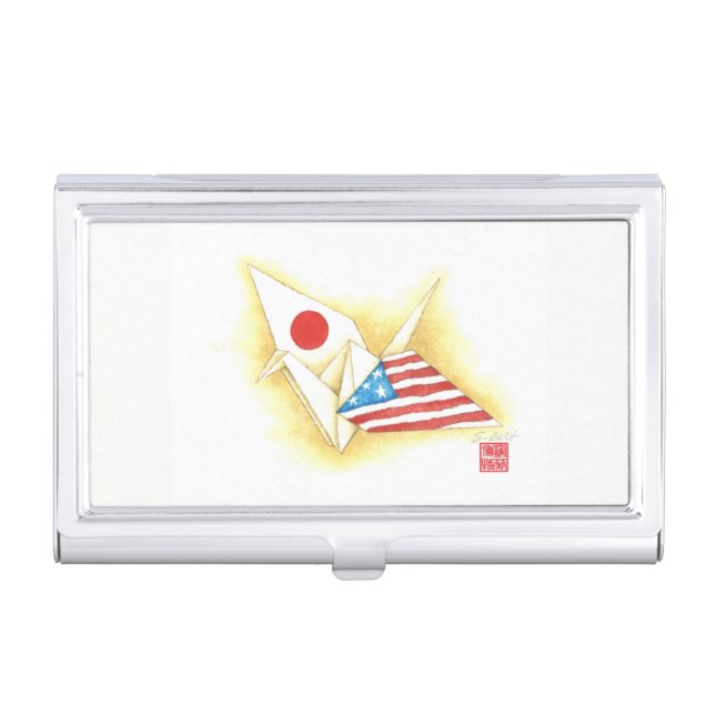 Business Card Case ~ Japan-U.S. Friendship (Front)