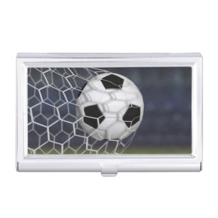 Business Card Case-Soccer Holder
