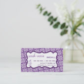 BUSINESS CARD :: casual chic 6 L (Standing Front)