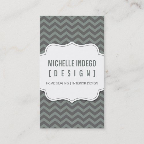 BUSINESS CARD :: chevron3 12P