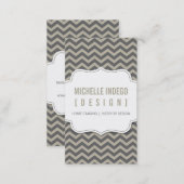 BUSINESS CARD :: chevron3 9P (Front/Back)