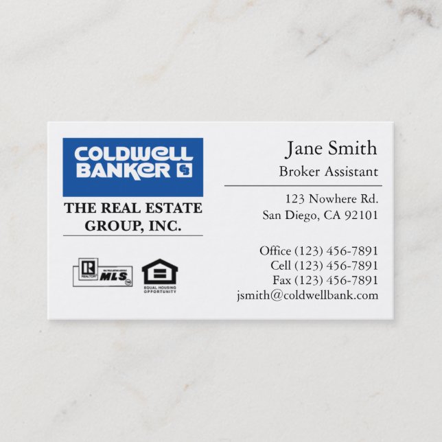 Business Card: Classic Business Card (Front)