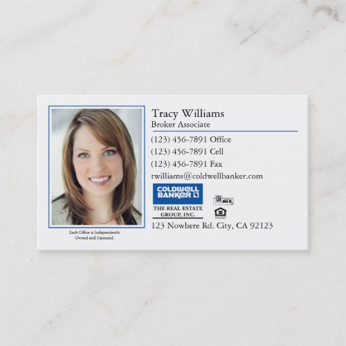 Business Card Classic Photo Business Card