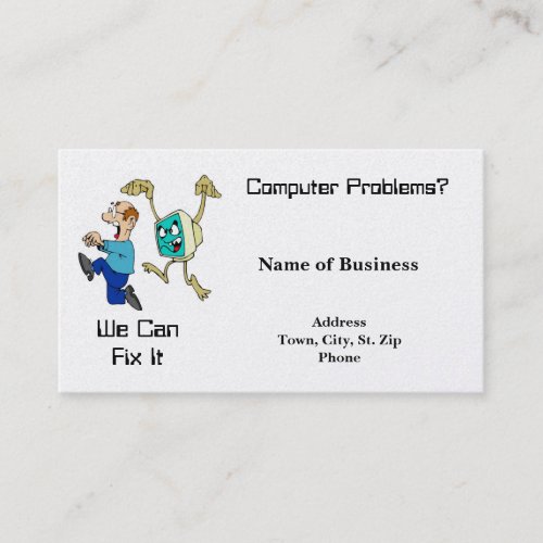 Business Card-Computers-We can Fix It