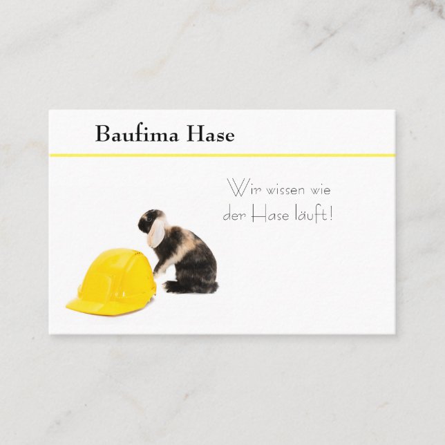 Business card Construction and Craft 4 (Front)