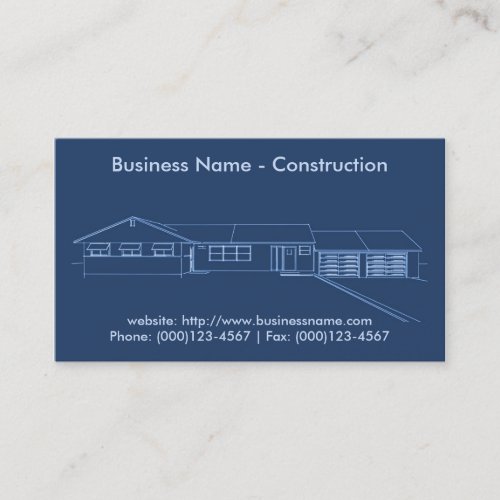 Business Card: Construction