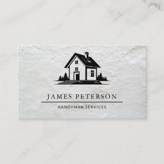 Business card construction handyman services 
