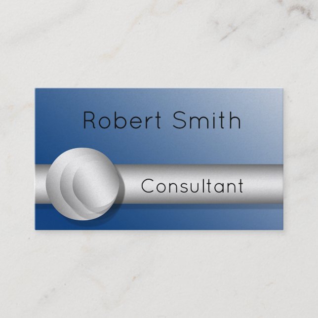 Business Card/Consultant Card (Front)