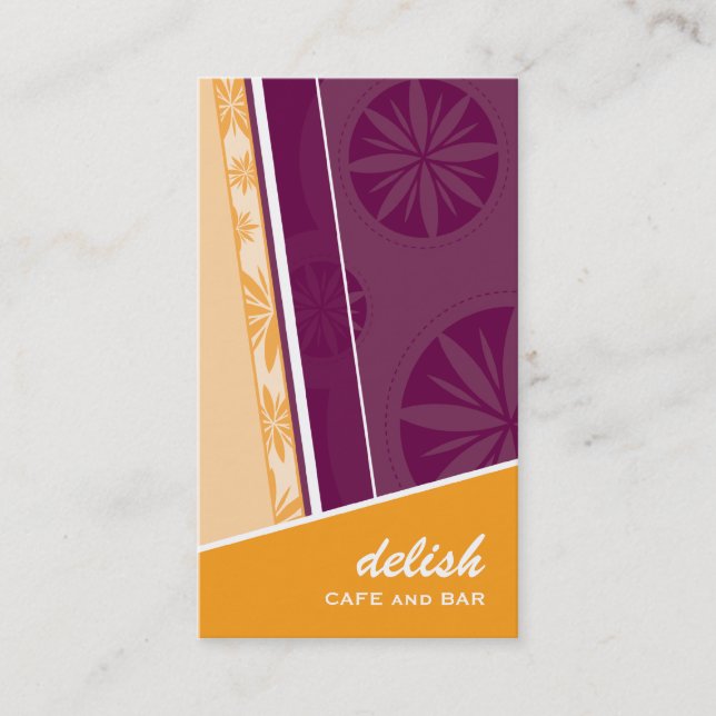 BUSINESS CARD cool unique angles (Front)