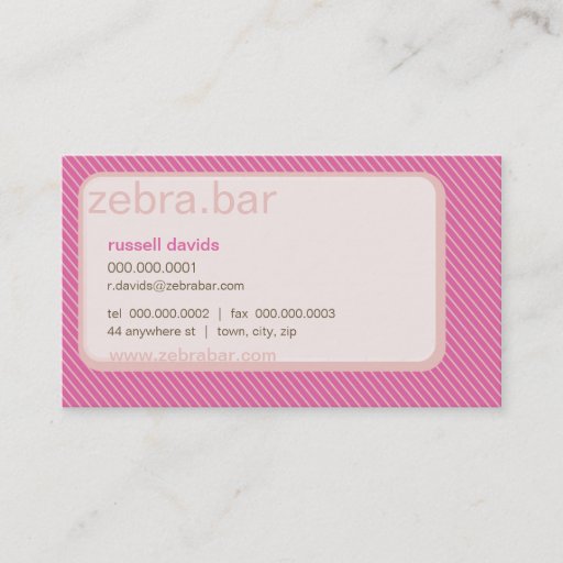 Customizable BUSINESS CARD :: corporate trendsetter 10