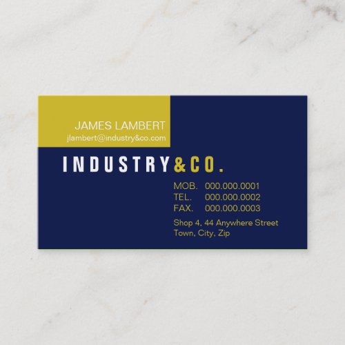 BUSINESS CARD :: corporately modern 13
