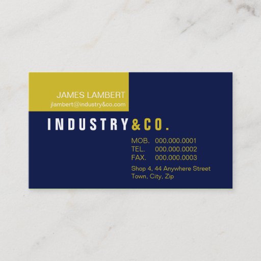 Customizable BUSINESS CARD :: corporately modern 13