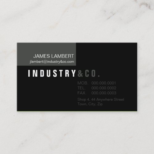 BUSINESS CARD :: corporately modern 18
