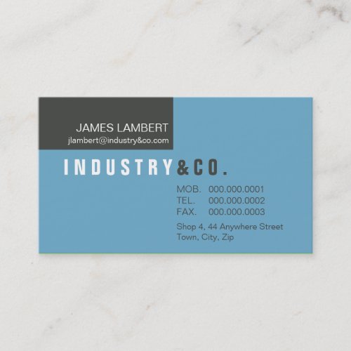 BUSINESS CARD  corporately modern 9