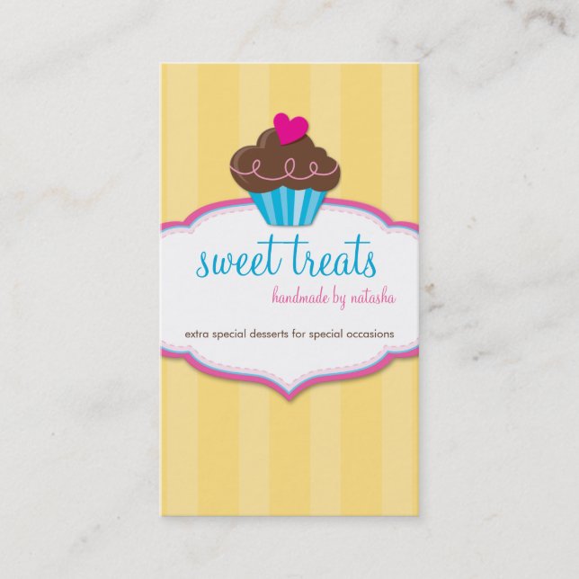BUSINESS CARD :: cupcakes 5P (Front)