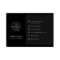 Business Card | Custom Icons Logo Modern Black