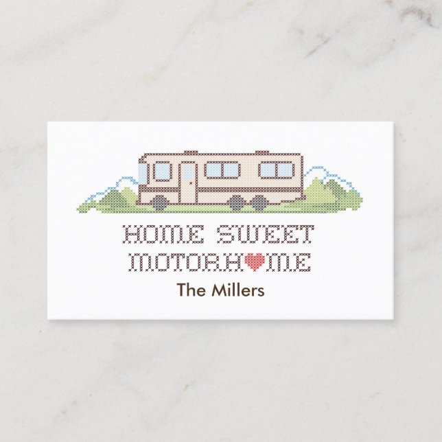 Business Card - Customize Your Motor Home  (Front)