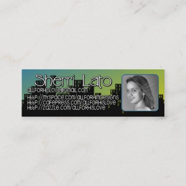 Business Card - Customized (Front)