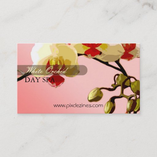Customizable Business Card, Day Spa