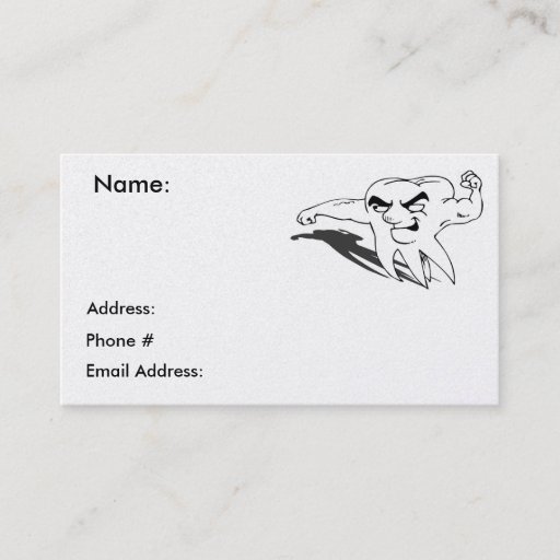 Customizable Business Card - Dental