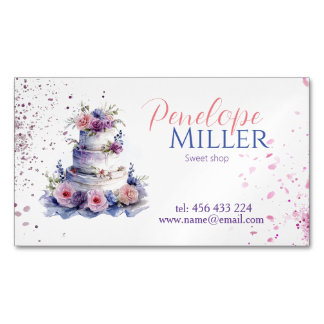 business card design for your baked goods store wi