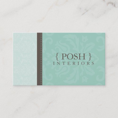 BUSINESS CARD :: divinely damask L 7