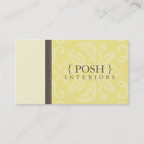 BUSINESS CARD :: divinely damask L 8