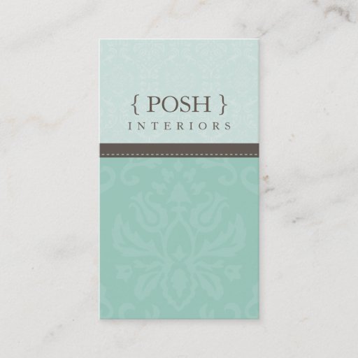 Customizable BUSINESS CARD :: divinely damask P 7