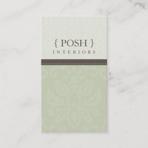 BUSINESS CARD :: divinely damask P 9