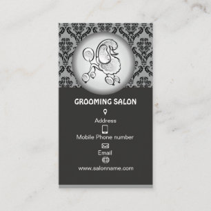 Business card Dog grooming salon