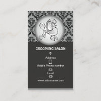 Business card Dog grooming salon