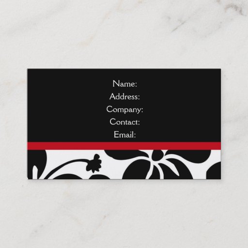 Customizable business card - elegant