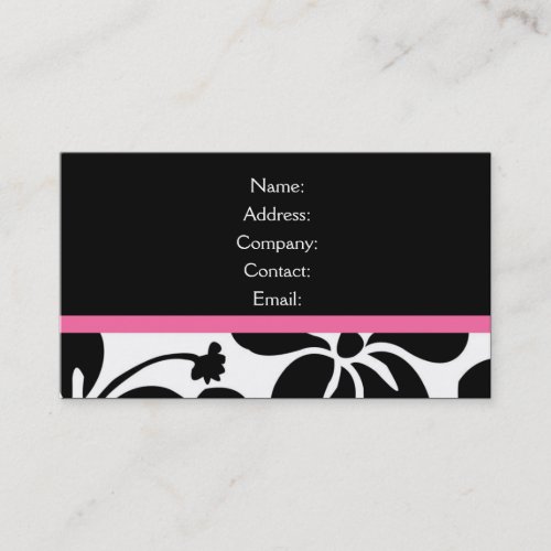 business card - elegant