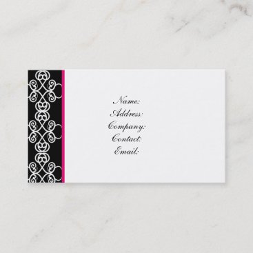 business card - elegant