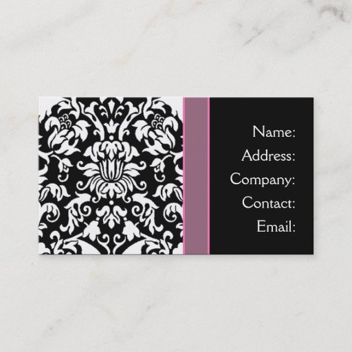 Customizable business card - elegant