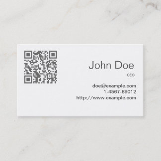 Business Card Elegant Gray
