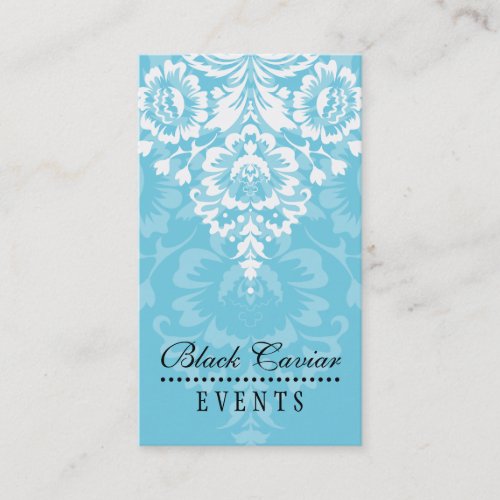 BUSINESS CARD elegant stylish damask