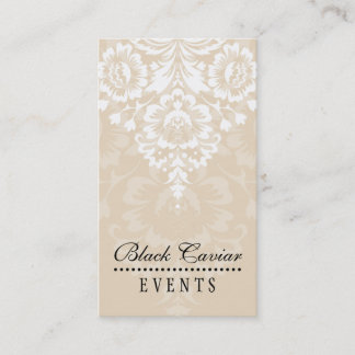 BUSINESS CARD elegant stylish damask