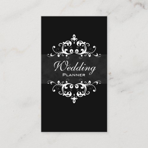 Business Card Elegant Wedding Event Planner 2
