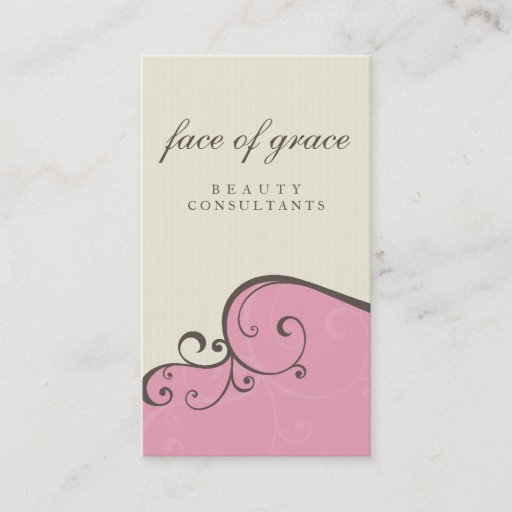 Customizable BUSINESS CARD :: elegantly delicate 3